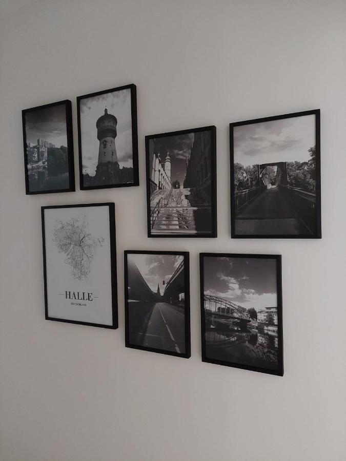 Helles Modern Eingerichtetes Apartment Halle  Esterno foto